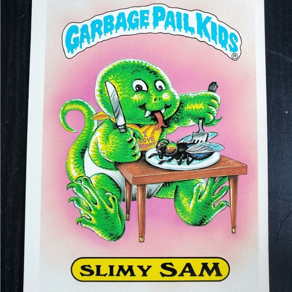 Garbage Pail Kids Slimy Sam Trading Card
